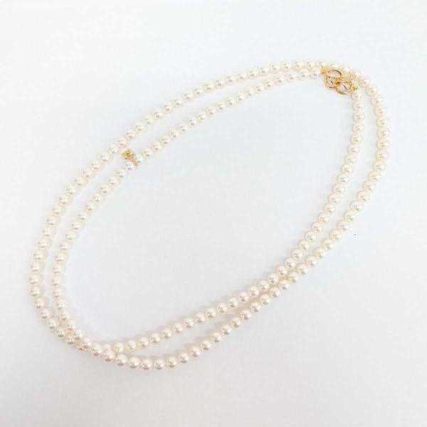 MIKIMOTO ミキモト インフィニティ オペラネックレス MIKIMOTO（ミキモト） インフィニティ オペラ ロングネックレス 750YG