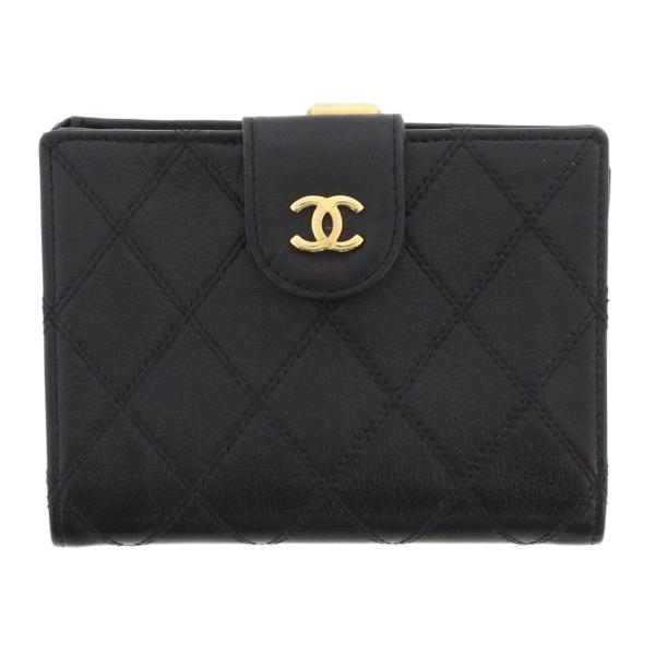 CHANEL シャネル ビコローレ ロングウォレット 長財布 ユニセックス CHANEL（シャネル） ビコローレ 二つ折り がま口財布 二つ折り財布