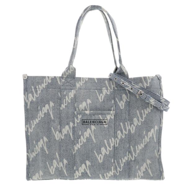 BALENCIAGA（バレンシアガ） ハードウェア デニム トートバッグ トート