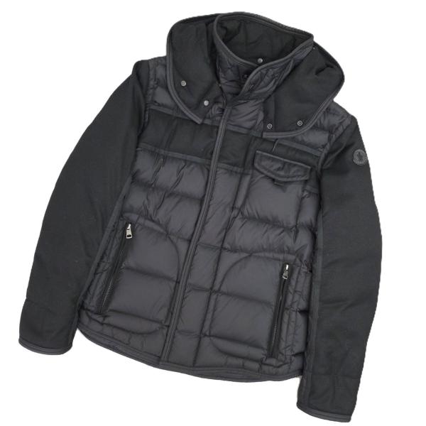 MONCLER（モンクレール） RYAN ライアン ナイロン×ウール 切り替え