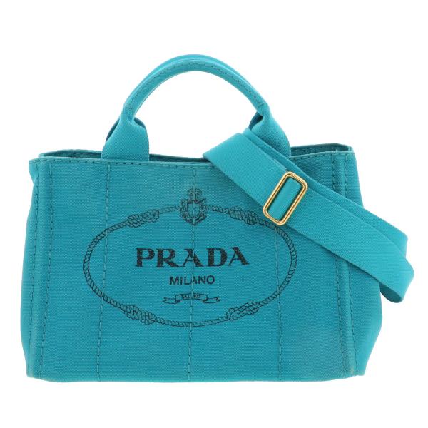 PRADA（プラダ） カナパ ミニ2WAY ショッピングバッグ トートバッグ