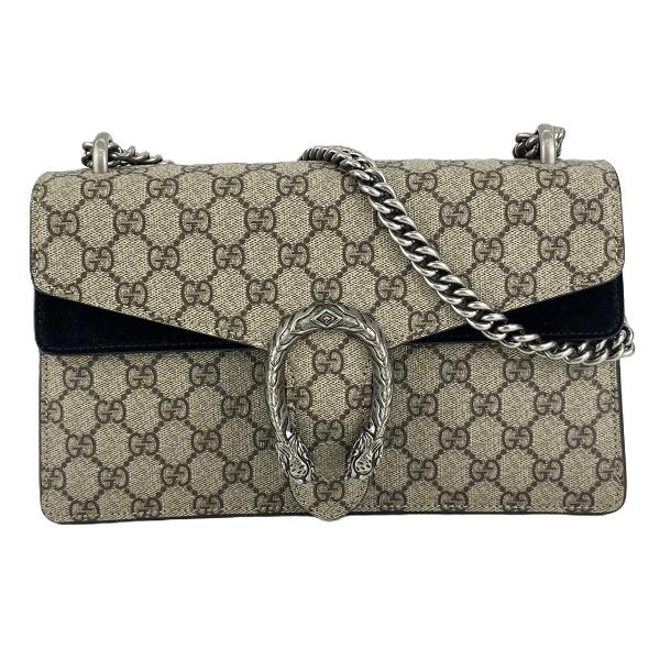 GUCCI グッチ GGスプリーム ディオニュソス ショルダーバッグ 肩がけ GUCCI（グッチ） ディオニュソス GGスプリーム チェーンショルダー