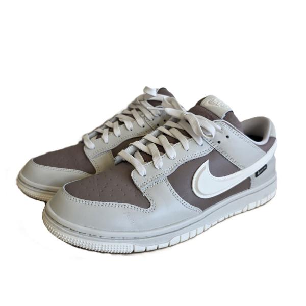 NIKE ナイキ ダンク ロー ゴア-テックス DUNK LOW GORE-TEX ブラウン 28cm スニーカー HQ2053-002 13151 ホワイト メンズ 中古