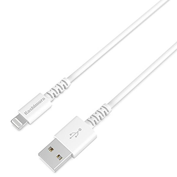 Kashimura（カシムラ） KL-114 USB充電&同期ケーブル 2m LN WH