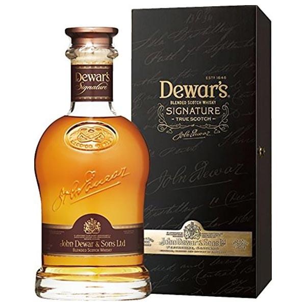 デュワーズ シグネチャー 750ml 43% 正規品・箱付き（ウイスキー
