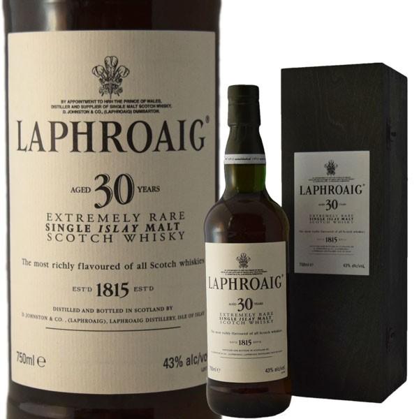 SUNTORY ラフロイグ 30年 750ml 43% 正規品・木箱付き SUNTORY ラフロイグ 30年 750ml 43% 正規品・木箱付き