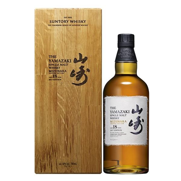 海外限定品】 サントリーウイスキー 山崎18年 ミズナラ 2024