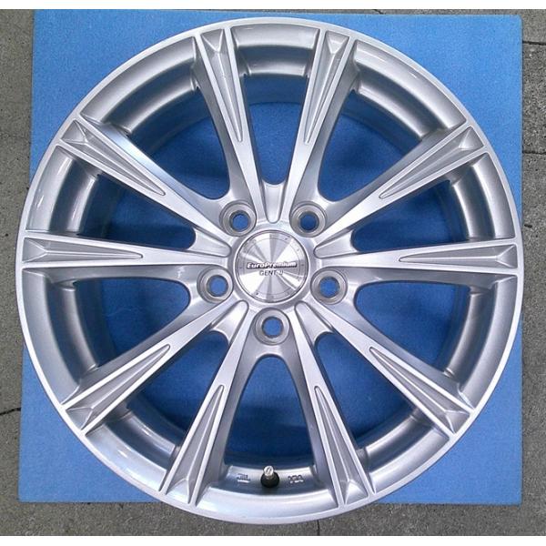 ほぼ未使用　在庫処分　VOLVO／旧ボルボV70.V70XCなどへ　ホイール4本/1台分　ユーロプレミアムGENT-II　6.5-16+45 5/108