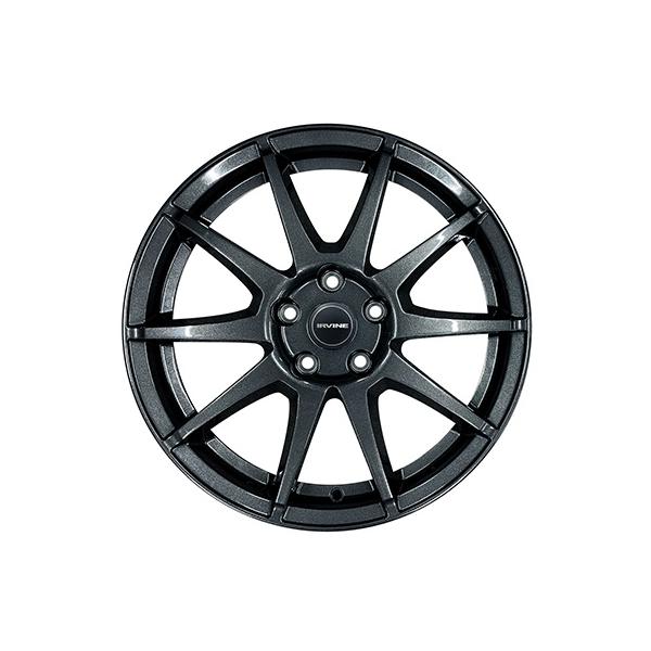 18インチホイール新品１台分4本セット　AUDI/アウディRSQ3.S5.A4.S4.A6.Q5.SQ5　アーヴィン/IRVINE S02ガンメタ　8J-18+