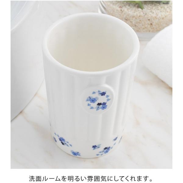 カップ コップ 洗面タンブラーポット 小物入れ 収納 容器 タンブラー おしゃれ 安い あすつく 陶器 白磁 シェリーフルール 花柄 フラワー柄 磁器 可愛い Buyee 日本代购平台 产品购物网站大全 Buyee一站式代购 Bot Online