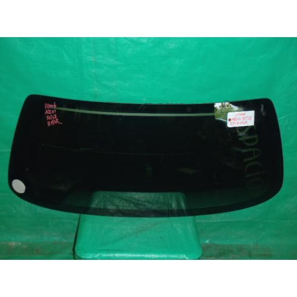 カローラスパシオ AE111N リアガラス バックドアガラス アサヒ M2F3 