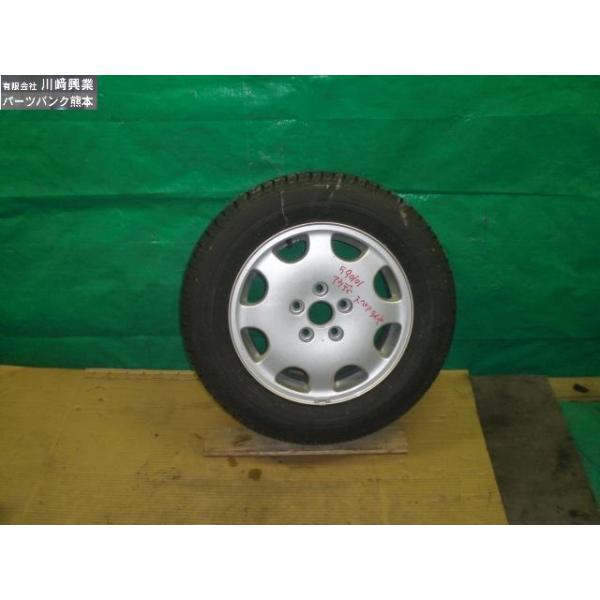 アウディ A4　E-8DABC　スペアタイヤ　　アルミ(6J×15インチ)　タイヤ(195/65R15)　15インチ