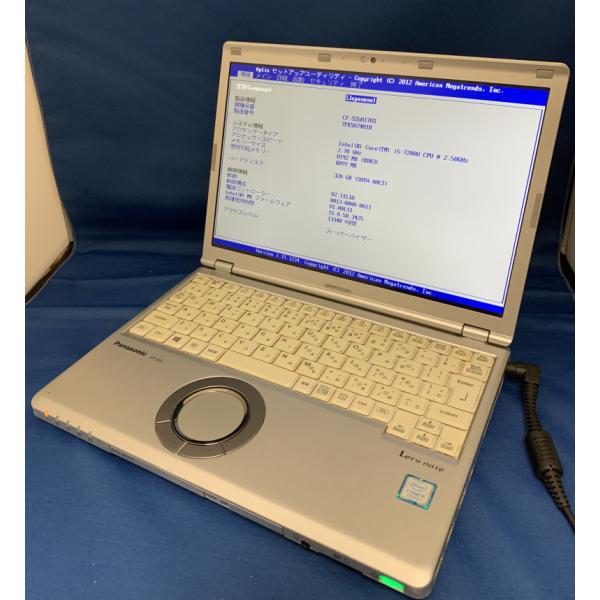 新品SSD ノートpc SZ6H17VS 8GB RW 無線 Let's note ノートパソコン panasonic Let's CF-SZ6 中古