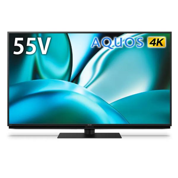 シャープ 55V型 4K液晶テレビ AQUOS 4T-C55EN1 動画アプリ○ pc-akindo-y_4t-c55fn2