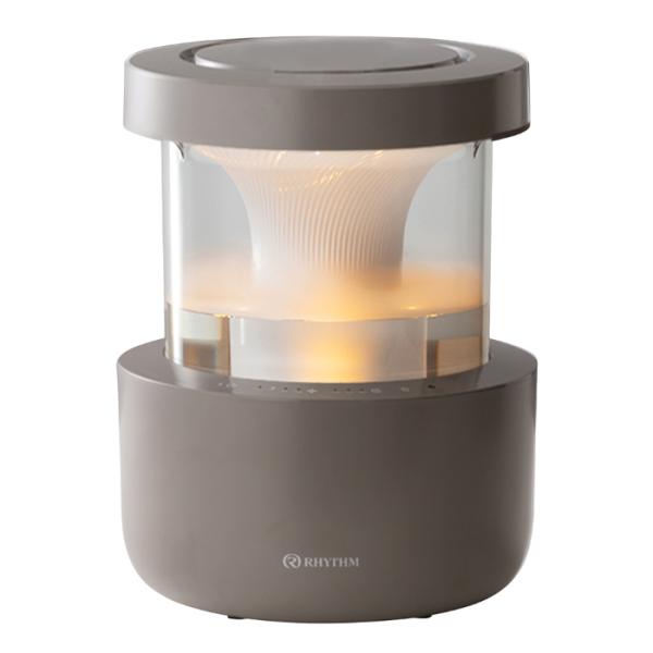 RHYTHM 置き型加湿器 ライトグレー RHYTHM リズム 超音波式 加湿器 2.2L MIST350 ウォームグレー