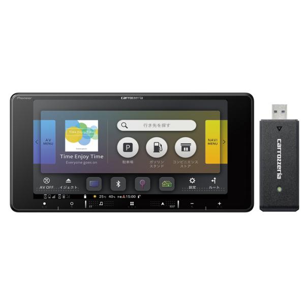 楽ナビ パイオニア カロッツェリア カーナビ 7V型HD 200mmワイド AV一