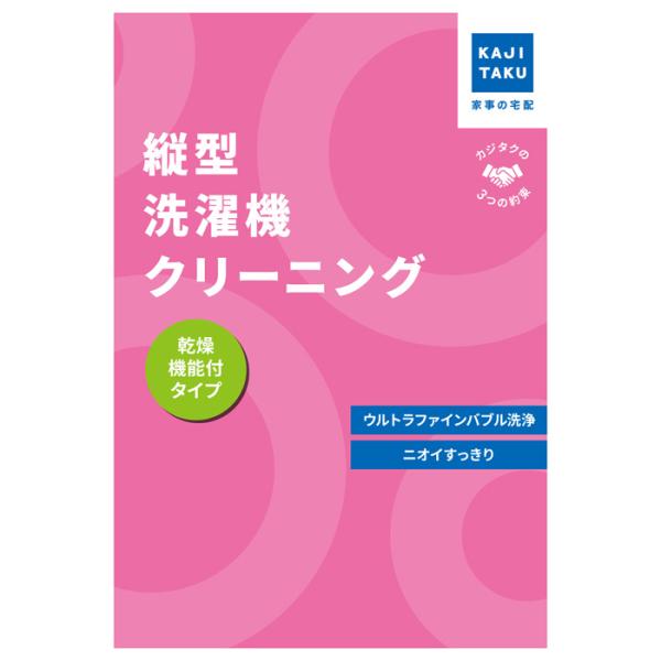 カジタク 洗濯機クリーニング 縦型 乾燥機能有り cleaning-31 家事代行