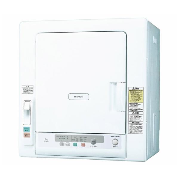 日立 衣類乾燥機 DE-N60WV(W) 6kg 237 Amazon | 日立 衣類乾燥機 6kg ピュアホワイト DE-N60WV-W