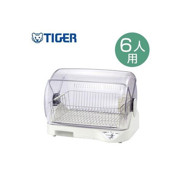 食器乾燥機 タイガー DHG-T400 サラピッカ 6人用 タイガー（TIGER） 食器乾燥器 6人用 サラピッカ 温風式 DHG-T400-W