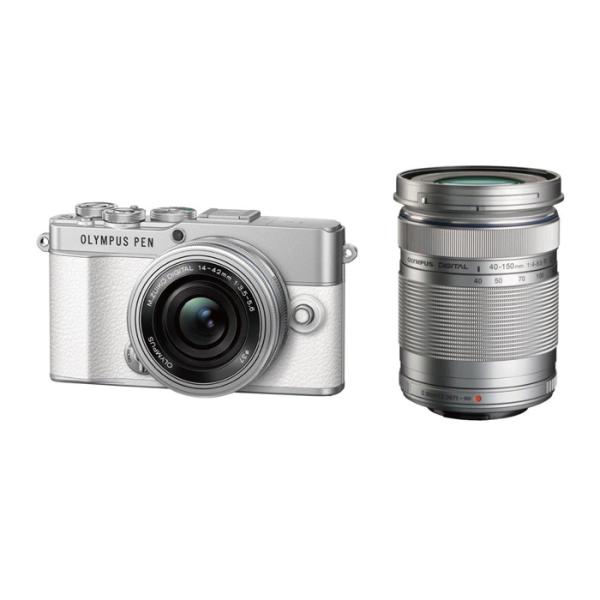 OLYMPUS PEN オリンパス E-P7 EZダブルズームキット ミラーレス一眼