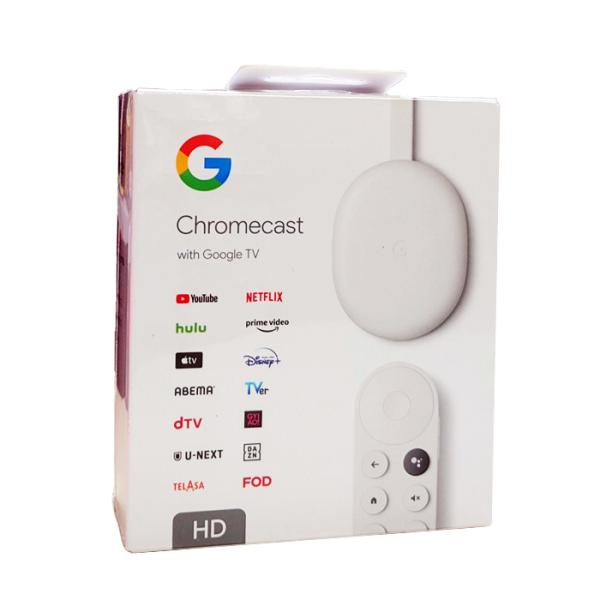 Google Chromecast with Google TV HD GA03131-JP グーグルクロームキャスト Snow Google Chromecast with Google TV HD GA03131-JP グーグルクロームキャスト Snow