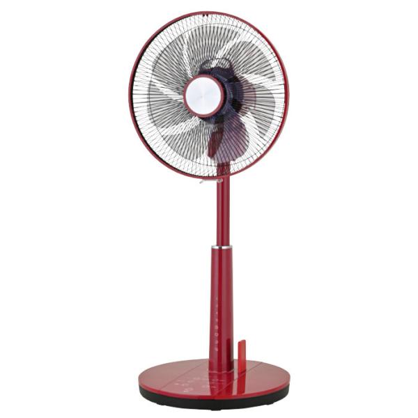 おおたけ フルリモコンリビングDC扇風機 GF-DC326FR-R レッド DCモーター 7枚羽根 リモコン付