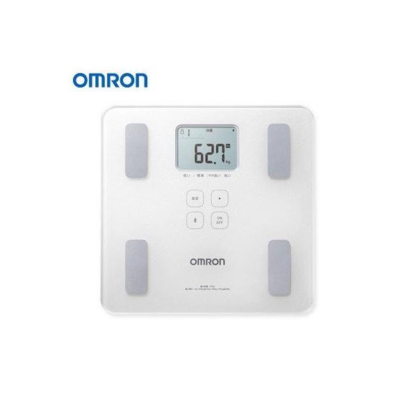 オムロン 体重体組成計 カラダスキャン HBF-227T-SW ホワイト
