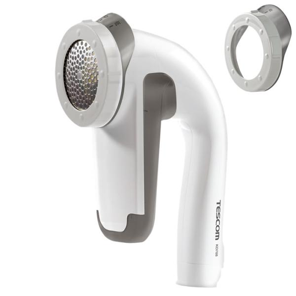 テスコム 毛玉クリーナー 毛だまトレタ 国内・海外兼用 交流式 毛玉取り機 3段階調整 KD788 ホワイト 毛玉取り 毛玉取り器 毛玉取り機 毛だまクリーナー けだまとり 電動 TESCOM