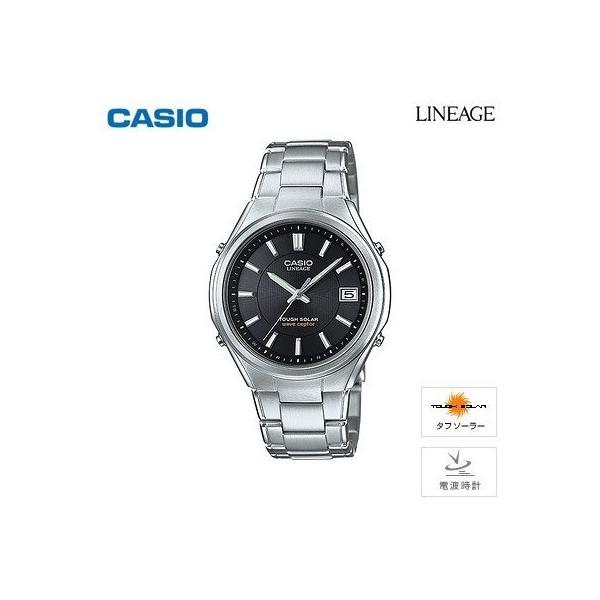OCEANUS カシオ 腕時計 LINEAGE メンズ 電波ソーラー 5気圧防水 LIW