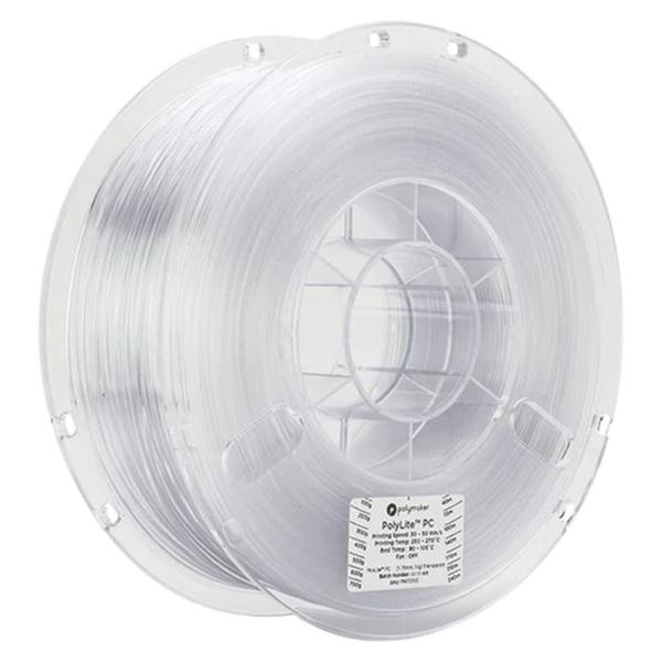 Polymaker PolyLite PC フィラメント (1.75mm, 1kg) Transparent 3Dプリンター用 PC01001 ポリメーカー