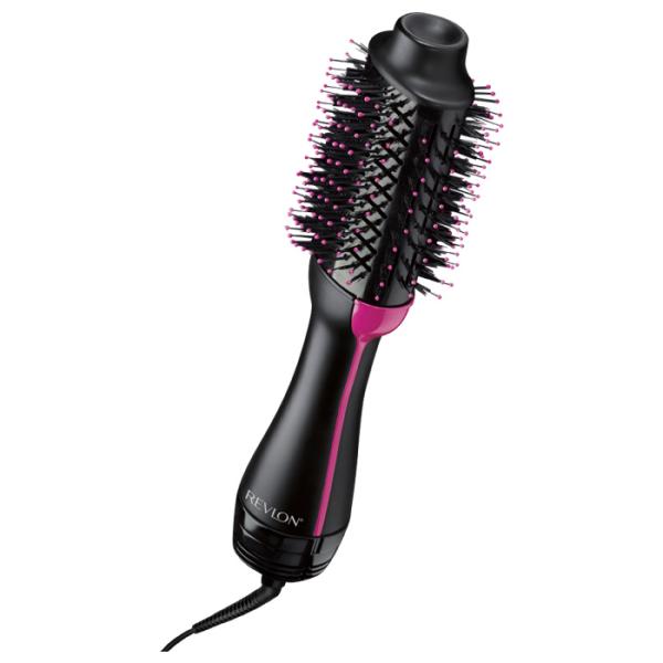 ヘアドライヤー ブラック ブラシアタッチメント付き コイズミ カーリングドライヤー アタッチメント ロールキャッチ