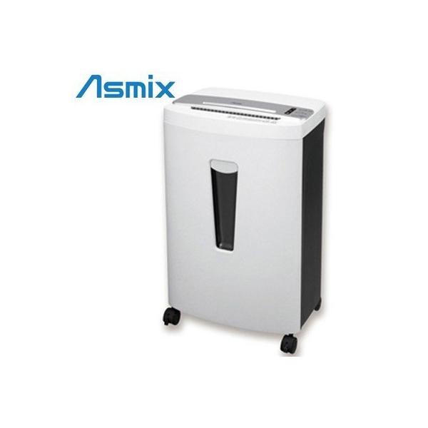 アスカ Asmix 電動 A4対応 クロスカット シュレッダー 静音タイプ 段ボール細断可能 引き出し式ダストボックス S68DM ホワイト アスカ Asmix 電動 A4対応 クロスカット シュレッダー 静音タイプ