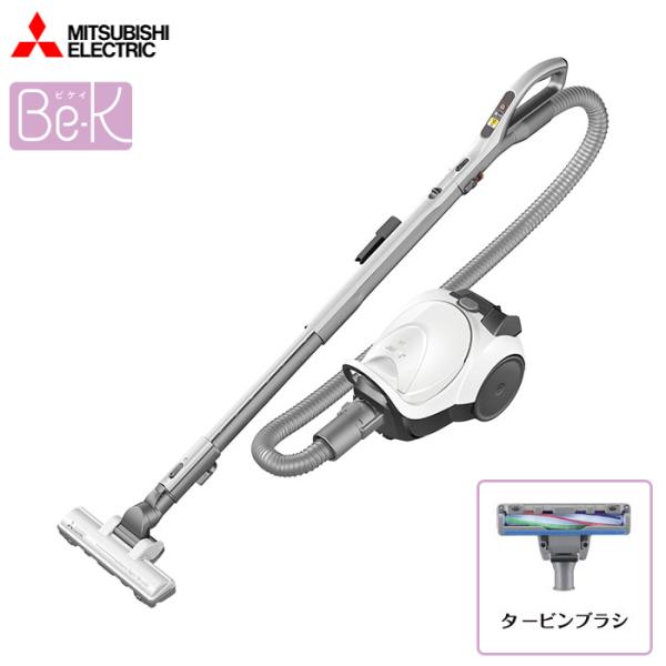 Be-K 三菱電機 掃除機 紙パック式 クリーナー ビーケイ TC-FJ2E-W