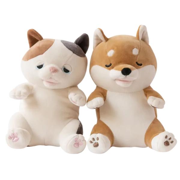 ユカイ工学 甘噛みハムハム 2体セット ゆず/ミケネコ コタロウ/シバイヌ癒し系ロボット YE-HM001YZ-KT-SET