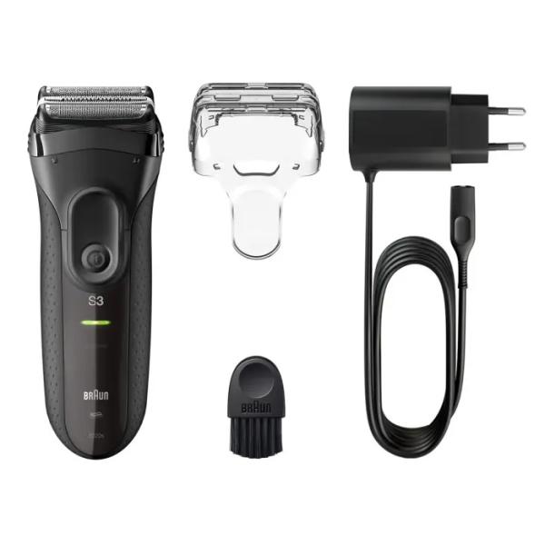 新品 ブラウン 電気シェーバー 3020s ブラック 髭剃り 充電式シェーバー BRAUN シリーズ3 ひげ剃り ヒゲ剃り 札幌市 西区 西野店 pc-akindo_3020s-b-p1