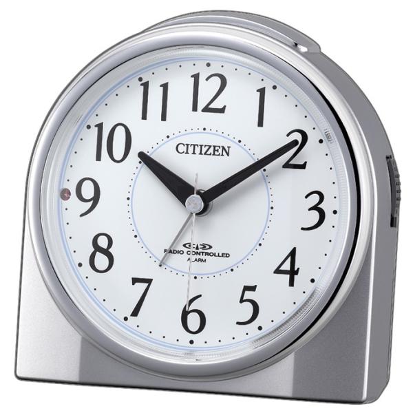 レア　 美品！　シチズン　10周年　 置き時計　クォーツ　クロック　アナログ時計 CITIZEN（シチズン） 置き時計 電波めざまし時計 アナログ 夜間自動