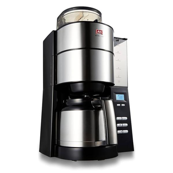 Melitta（メリタ） ミル付 全自動コーヒーメーカー 10杯用 アロマ