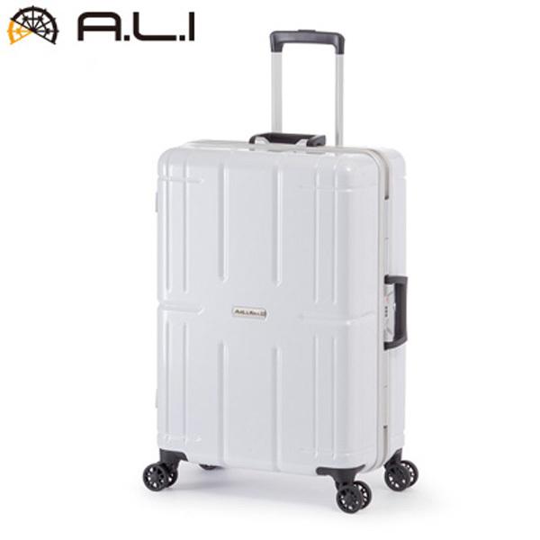 【美品】ALI　スーツケース ハードキャリー 31L カーボン　ホワイト　機内用 Amazon | [エー・エル・アイ] スーツケース AliMax2 ハード