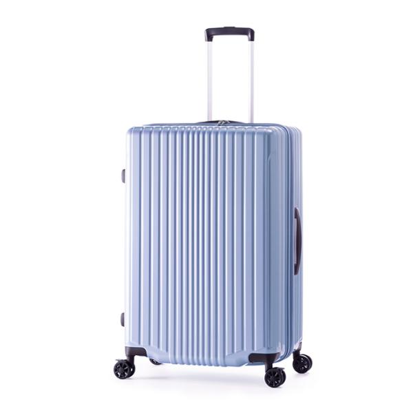 A.L.I ハードキャリーケース FILPake フィルパケ 5〜7泊 71L〜83L ALI-6060-24W-ASAQ アッシュアクア アジア・ラゲージ スーツケース 手荷物預け無料サイズ 拡張機能搭載 前輪ストッパー pc-akindo_ali-6060-24w-asaq