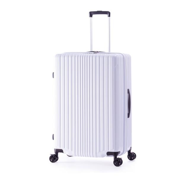 A.L.I ハードキャリーケース FILPake フィルパケ 5〜7泊 71L〜83L ALI-6060-24W-WH ホワイト アジア・ラゲージ スーツケース 手荷物預け無料サイズ 拡張機能搭載 前輪ストッパー アジア・ラゲージ A.L.I ハードキャリーケース FILPake フィルパケ 5