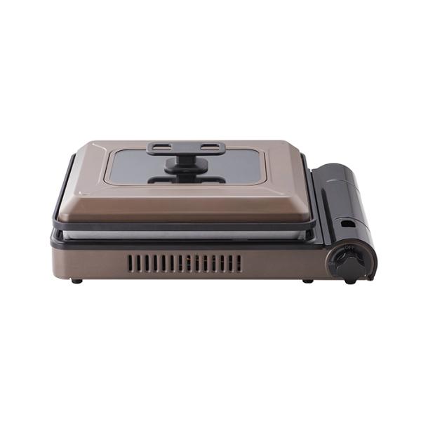 Iwatani ガスホットプレート CB-GHP-A イワタニ カセットガスホットプレート 焼き上手さんα ブラウン CB-GHP