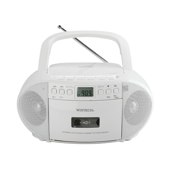 WINTECH（ウィンテック） WINTECH CDプレーヤー CDラジカセ ACコード式