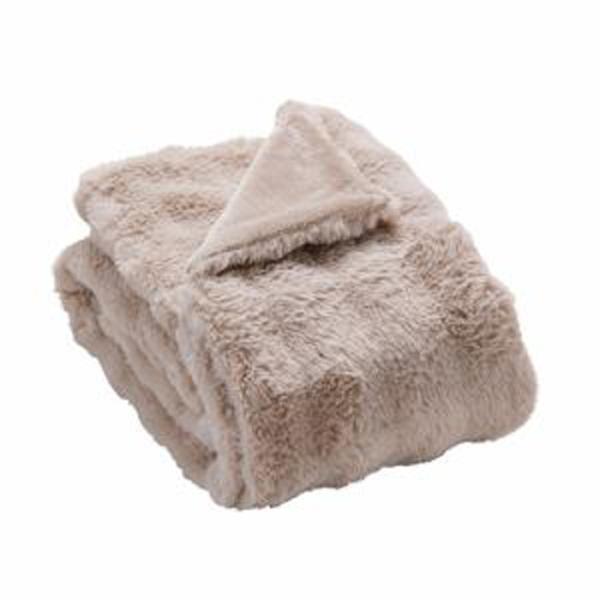 広電（KODEN） 電気敷毛布 室温センサー機能搭載 ファー素材