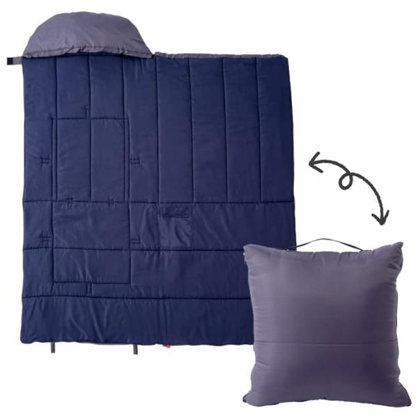 Dream（ドリーム）PROIDEA SONAENO クッション型多機能寝袋 ダークグレー 0070-4060-01(2648080)送料無料 pc-akindo_d-0070-4060-01