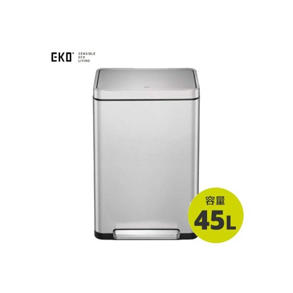 ���K�̔��X EKO ���ݔ� 45L X-CUBE STEP BIN �G�b�N�X�L���[�u�X�e�b�v�r�� EK9368MT-45L �V���o�[ �C�[�P�[�I�[