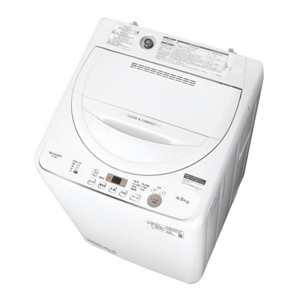 SHARP（シャープ） 全自動 洗濯機 洗濯・脱水 4.5kg ES-GE4F-C 