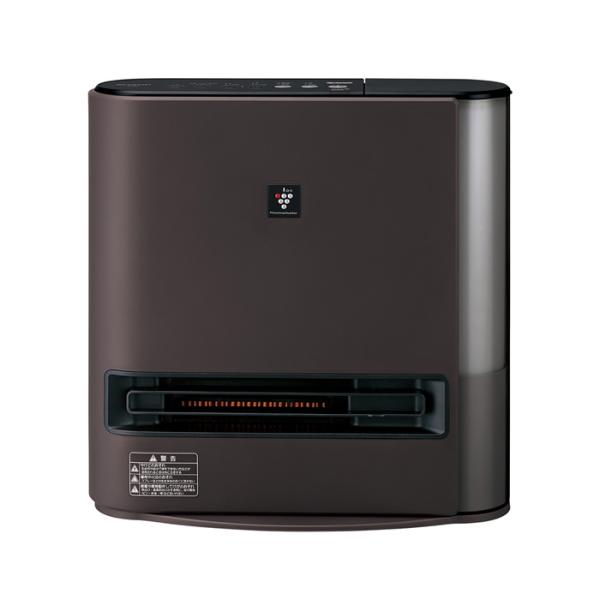 SHARP 加湿セラミック ファンヒーター HX-PK12 ブラウン SHARP シャープ プラズマクラスター加湿セラミックファン