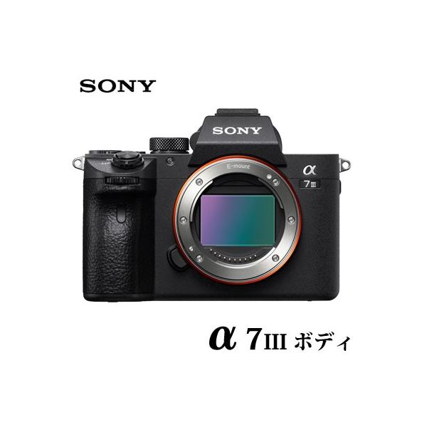 SONY（ソニー） ミラーレス一眼 α7 III ILCE-7M3 ボディ デジタル一眼