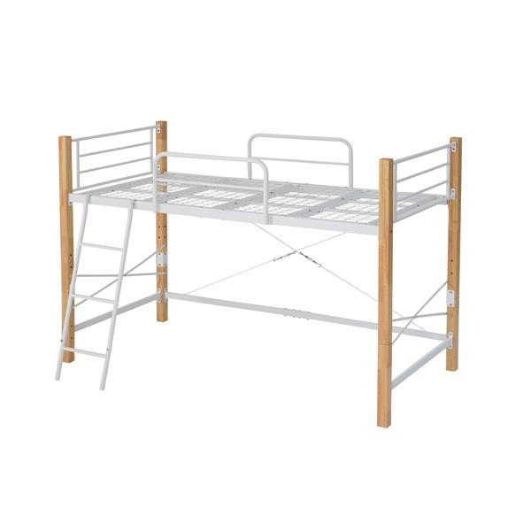 JKプラン ロフトベッド ロータイプ シングルベッド下収納 IRI-1042SET