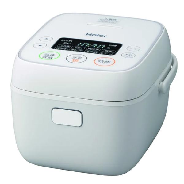 関東限定送料無料 Haier 炊飯器 2025年製 1206ね1 A1 100 Haier（ハイアール） 3合炊き マイコンジャー炊飯器 JJ-M32B-W